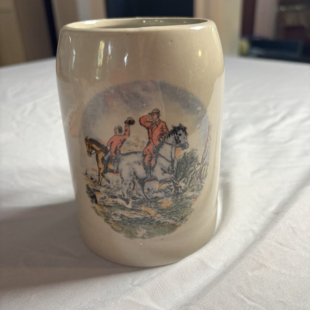 Redcoat‎ Horses Teleflora Mug Stein 5 1/4"